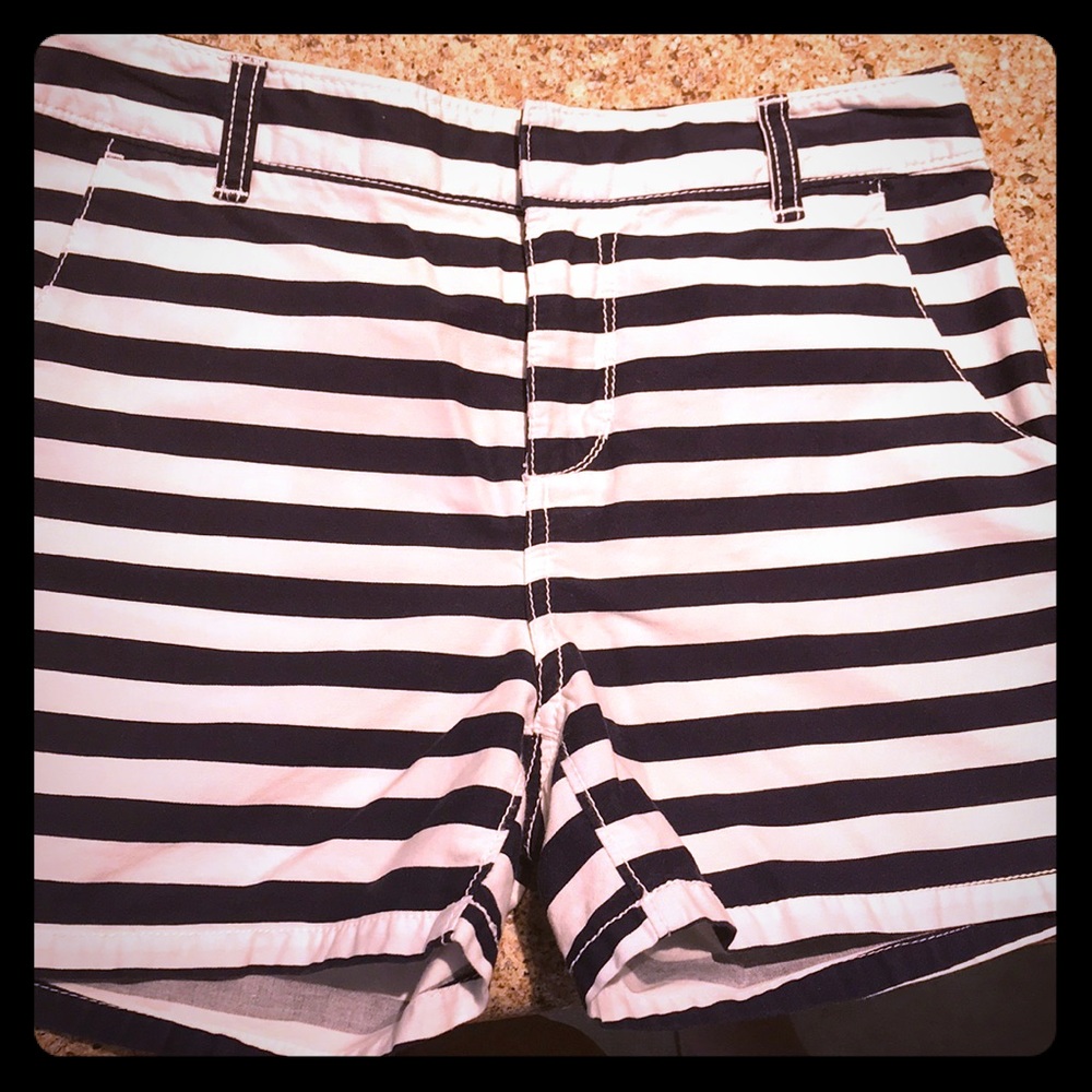 Size 16 YOUTH navy & white shorts lightly worn